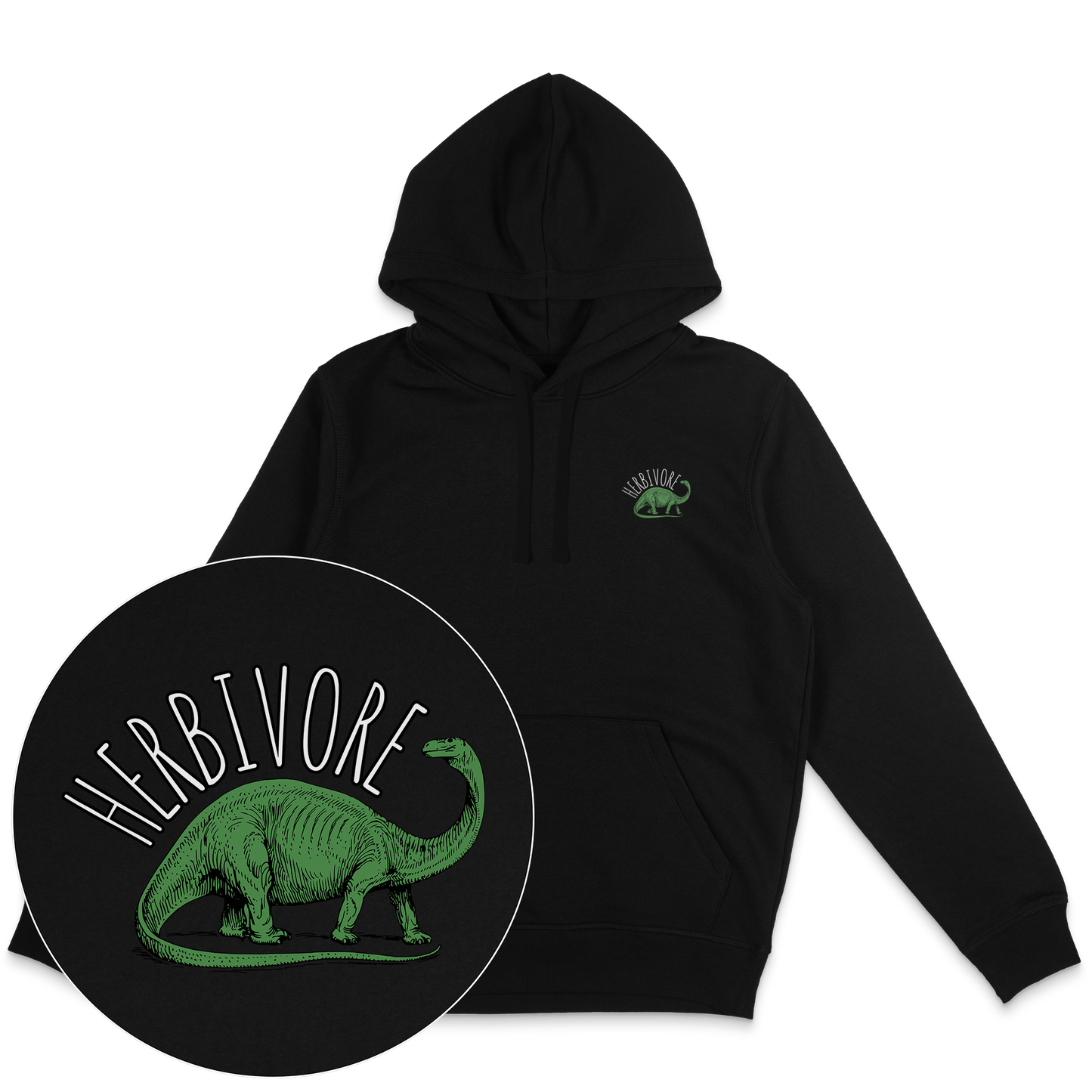 Herbivore Brontosaurus Hoodie