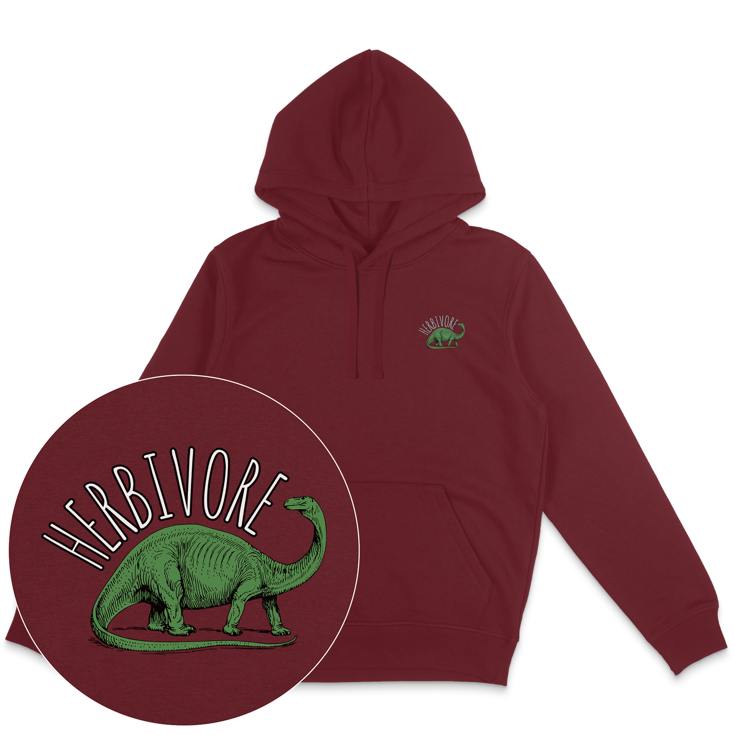 Herbivore Brontosaurus Hoodie
