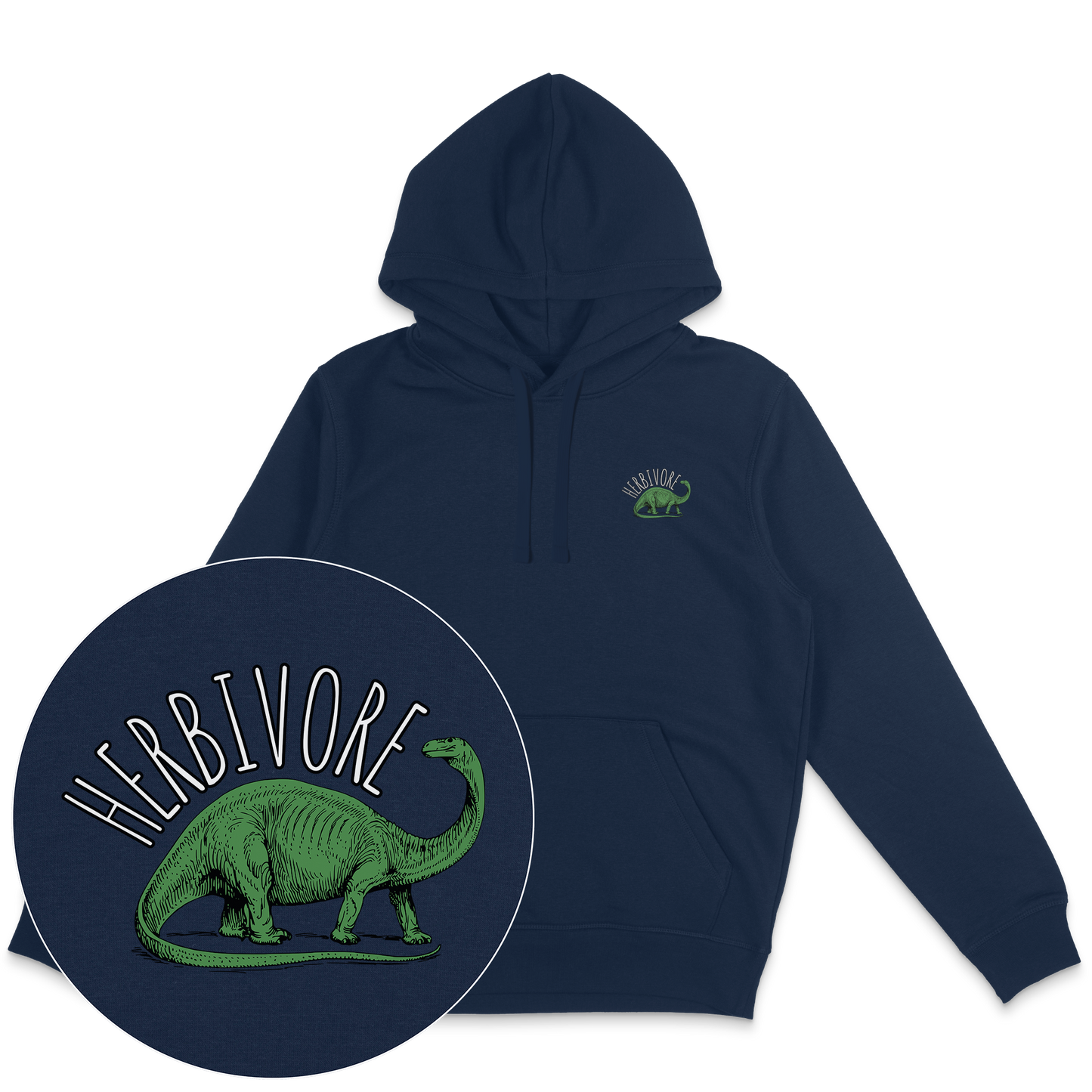 Herbivore Brontosaurus Hoodie