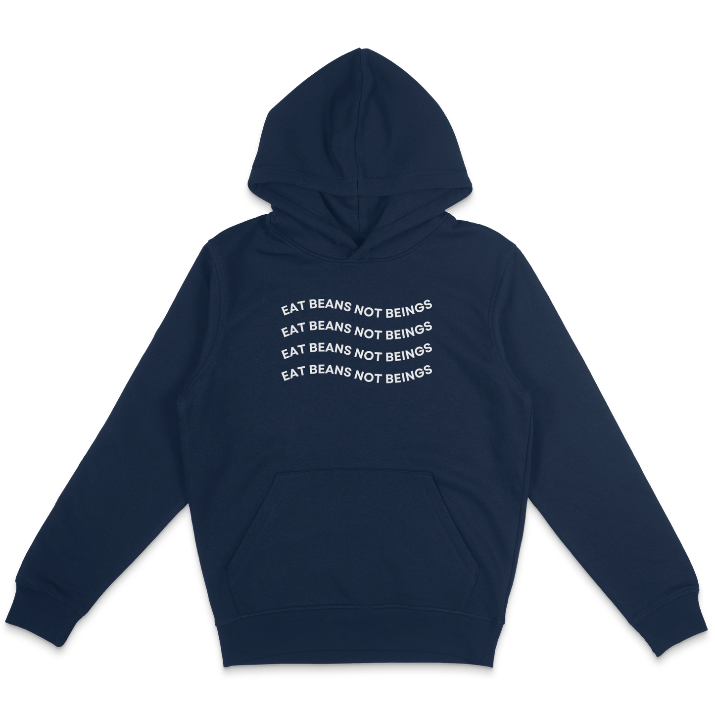 Eat Beans Not Beings Hoodie