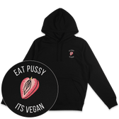 Eat Pussy It's Vegan Hoodie - Vegan America