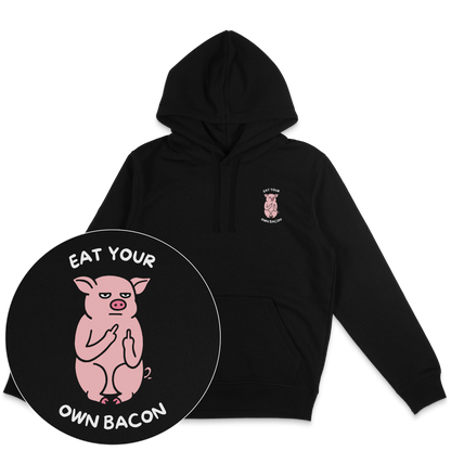 Eat Your Own Bacon Hoodie - Vegan America