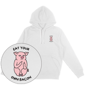 Eat Your Own Bacon Hoodie - Vegan America