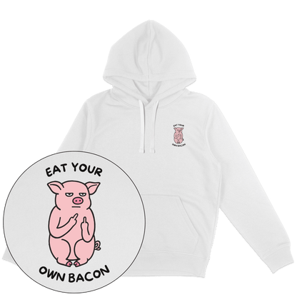 Eat Your Own Bacon Hoodie - Vegan America