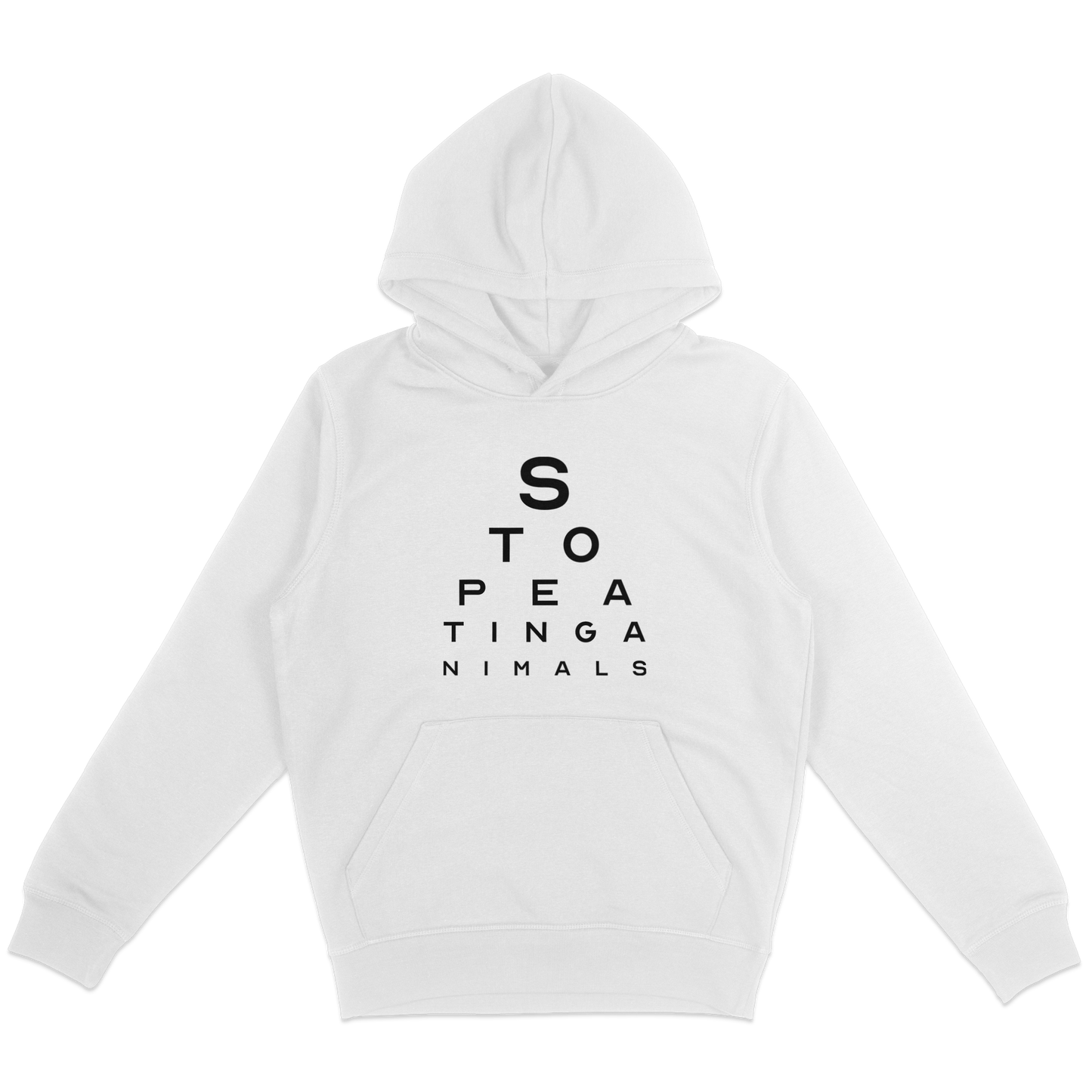 Stop Eating Animals Eye Exam Hoodie