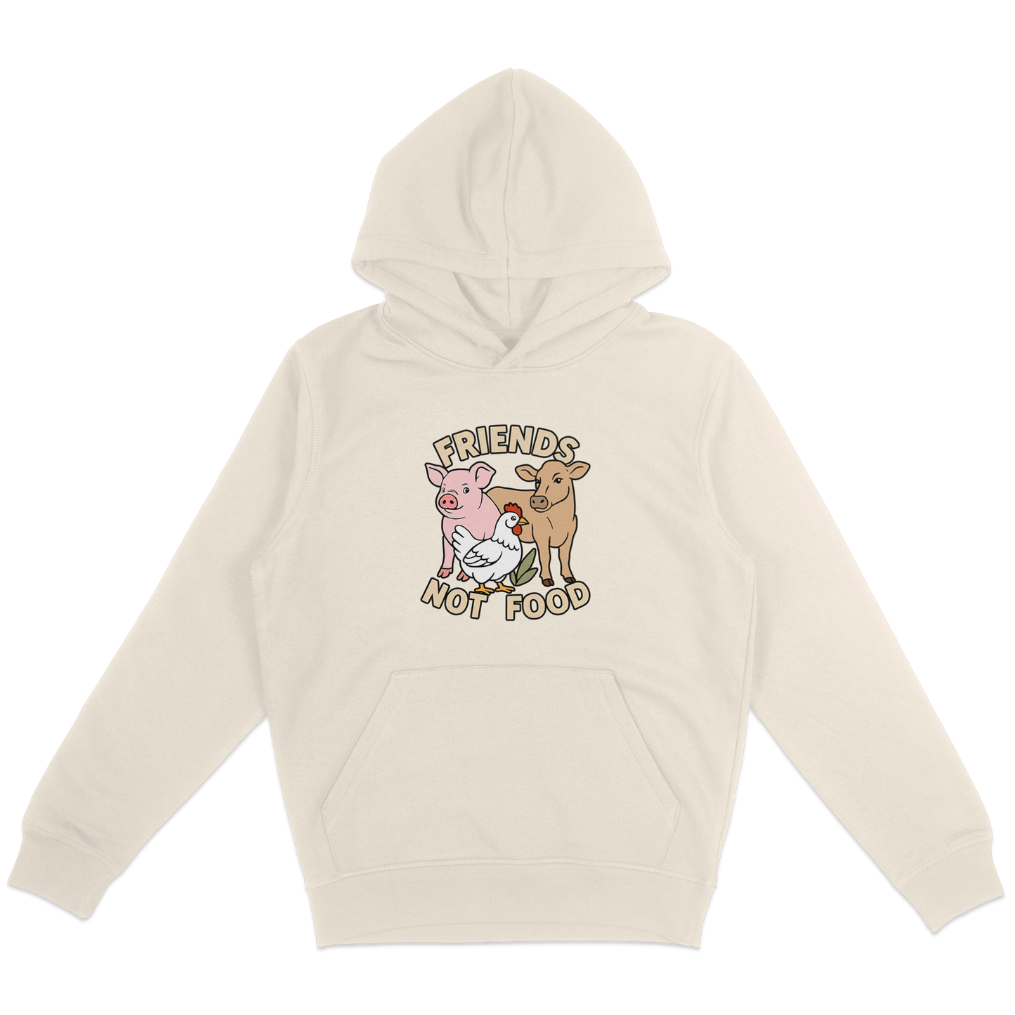 Friends Not Food Earthlings Hoodie