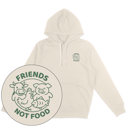 Friends Not Food Hoodie