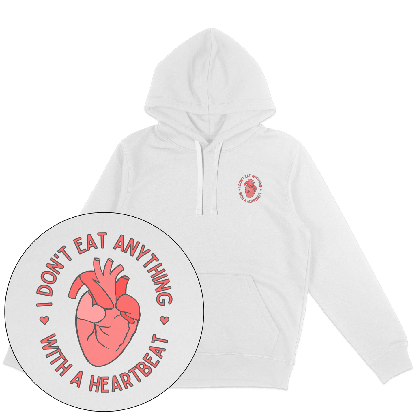 Heartbeat Hoodie - Vegan America