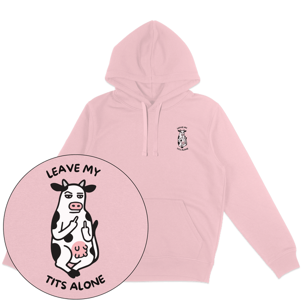 Leave My Tits Alone Hoodie - Vegan America