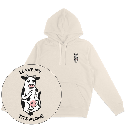 Leave My Tits Alone Hoodie - Vegan America