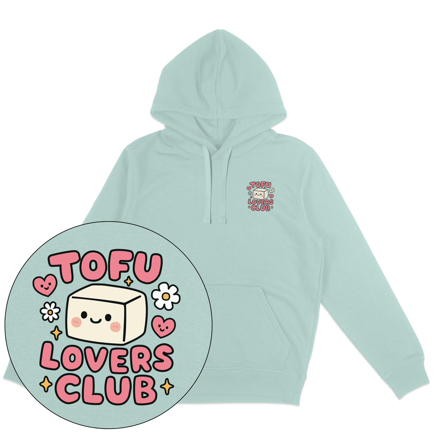 Tofu Lovers Club Hoodie - Vegan America