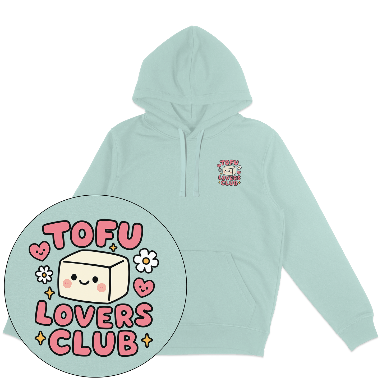 Tofu Lovers Club Hoodie
