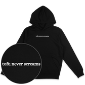 Tofu Never Screams Hoodie - Vegan America