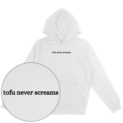 Tofu Never Screams Hoodie - Vegan America