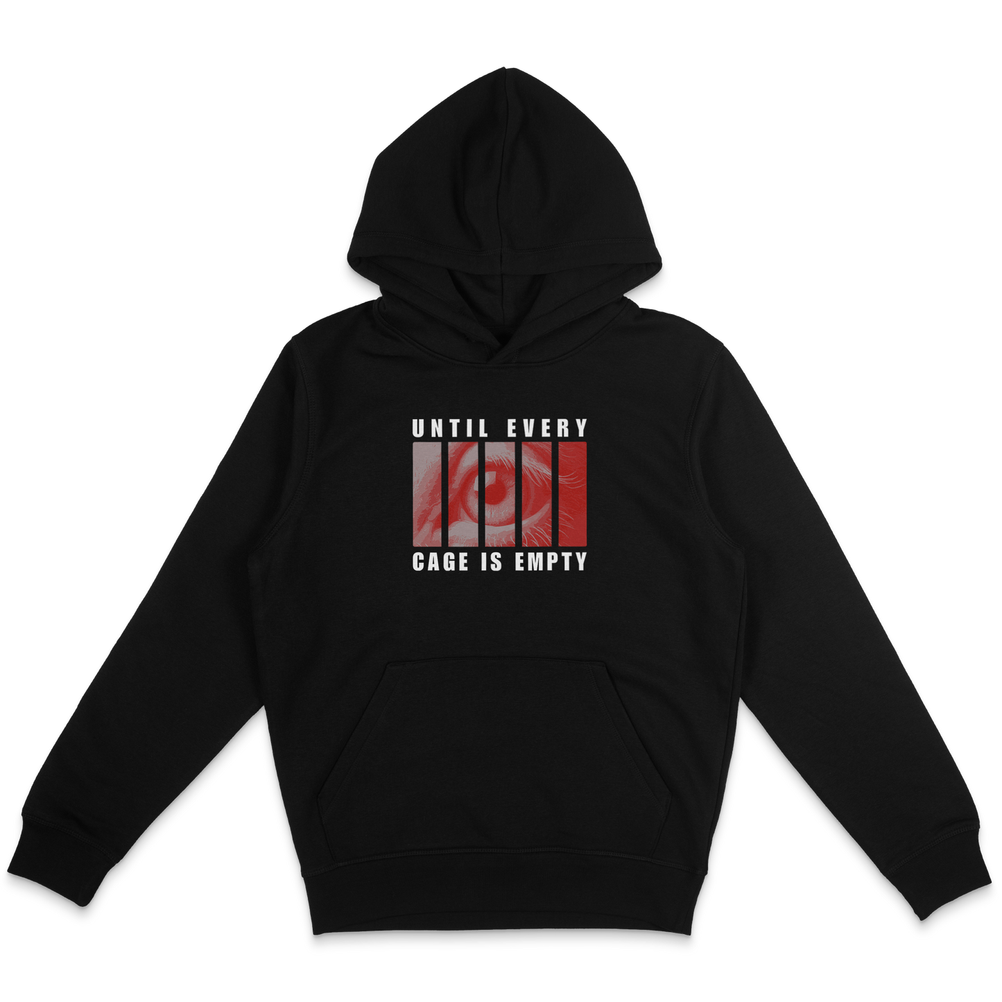 Until Every Cage Is Empty Hoodie