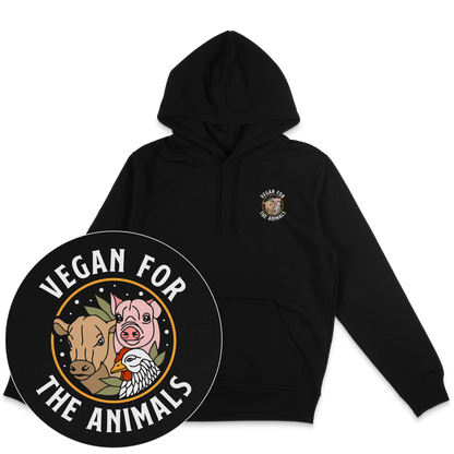 Vegan For The Animals Earthlings Hoodie