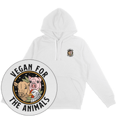 Vegan For The Animals Earthlings Hoodie - Vegan America