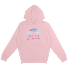 Vegan For The Animals Rainbow Hoodie