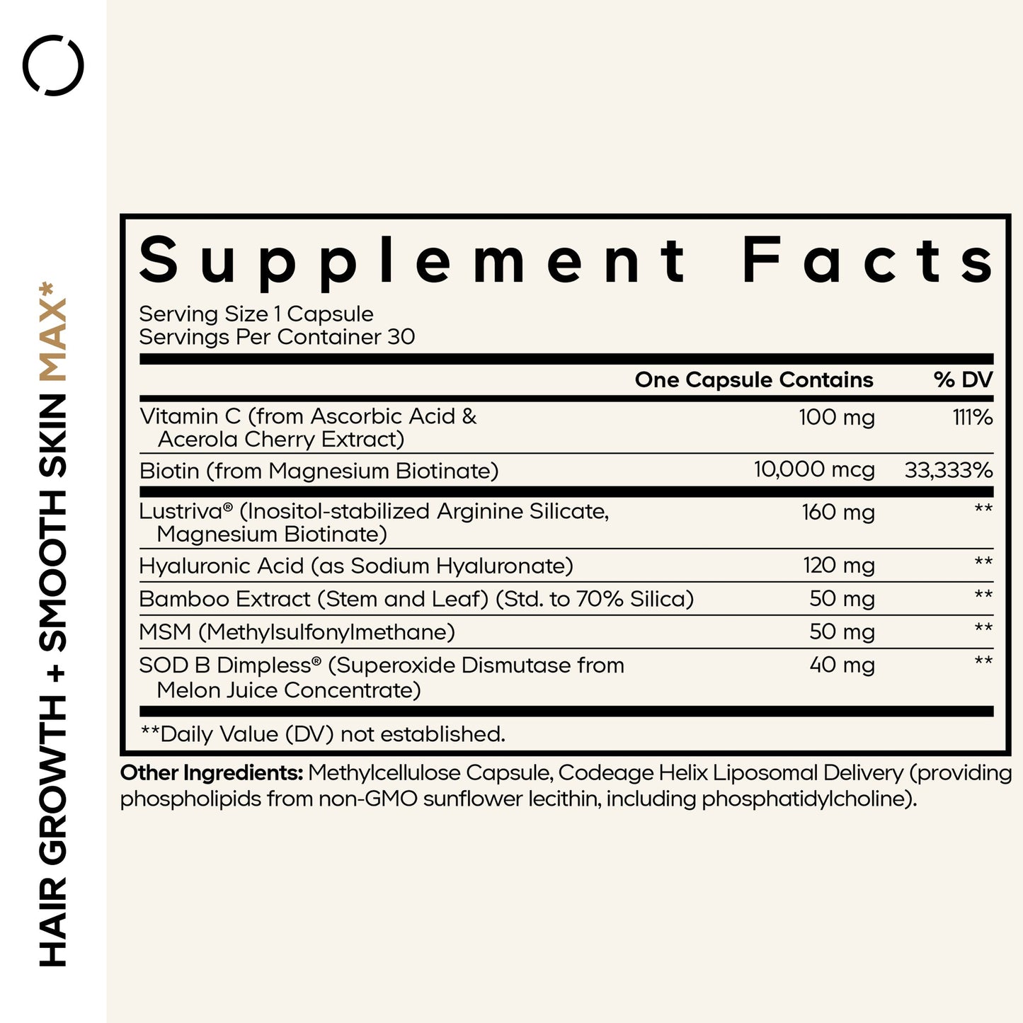 Hair Growth + Smooth Skin Max