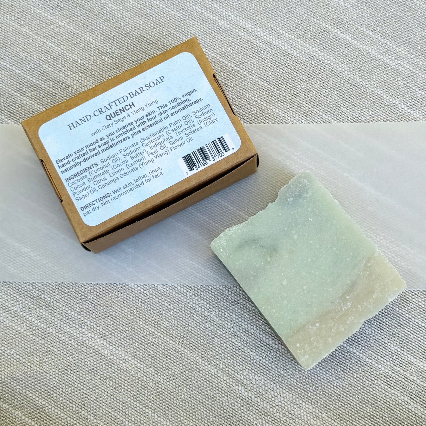 Hand-Crafted Bar Soap - Quench