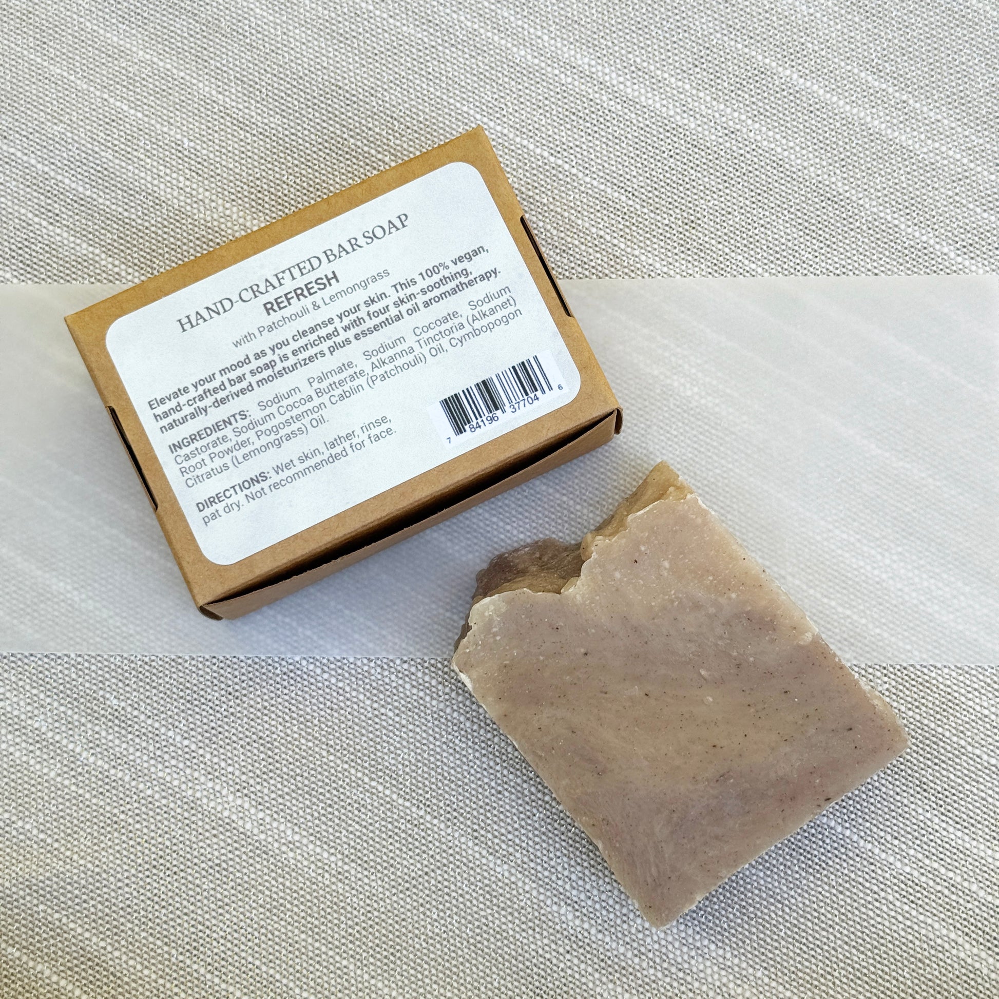 Hand-Crafted Bar Soap - Refresh