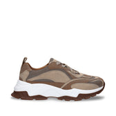 Vegan Chunky Sneakers Hanoi Brown - Vegan America