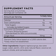 Vegan Turmeric & Ginger Happy Joints Gummies