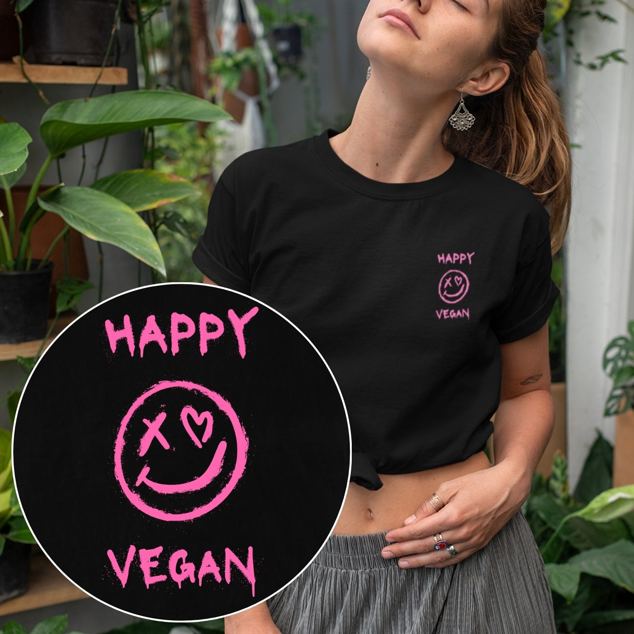 Happy Vegan T-Shirt