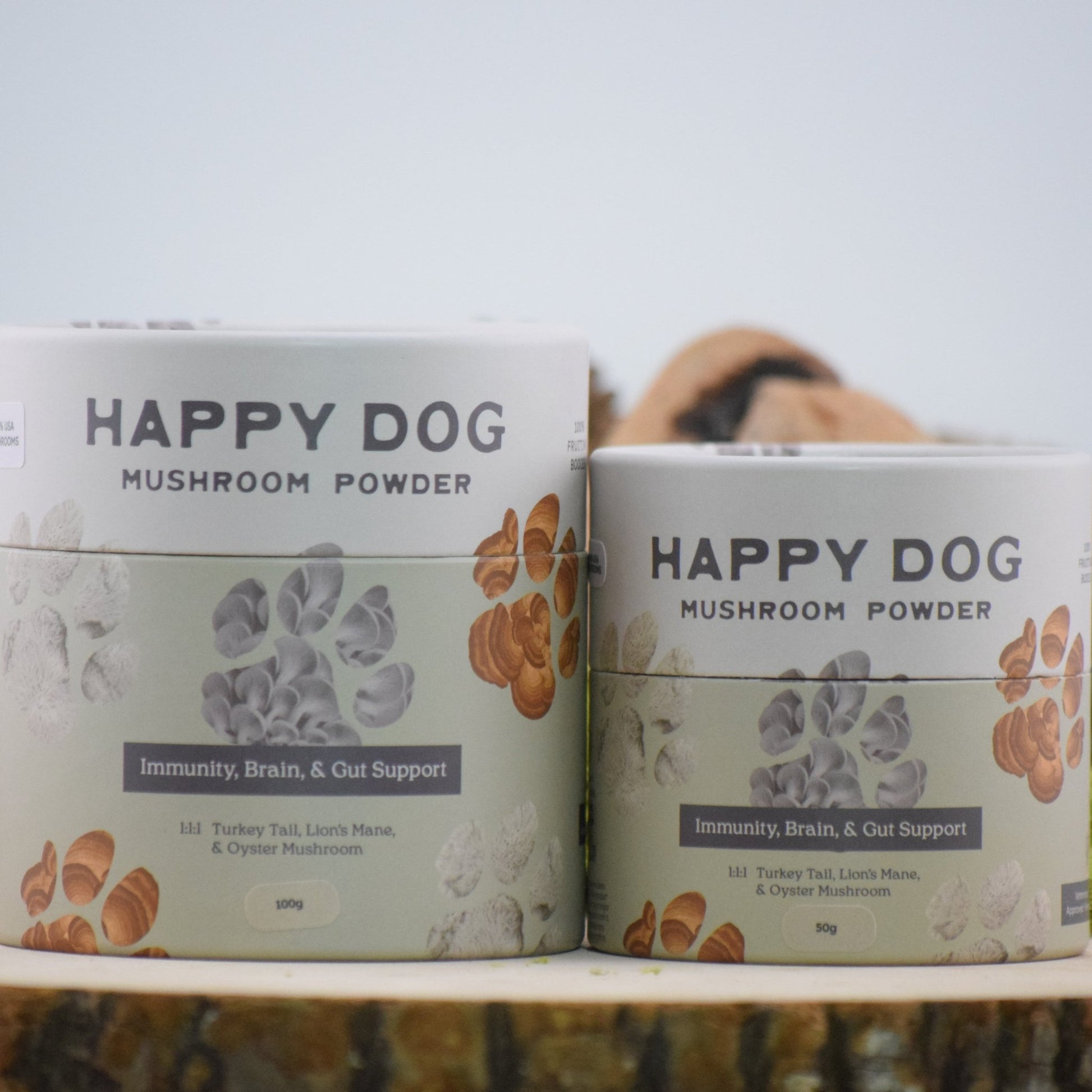 Happy Dog Mushroom Powder - Vegan America