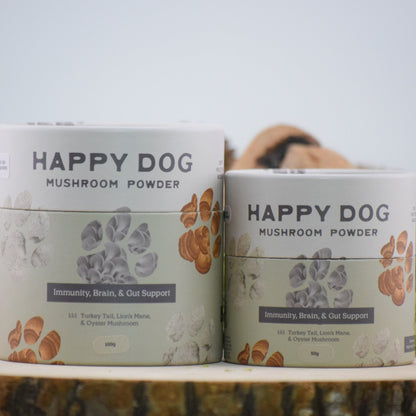 Happy Dog Mushroom Powder - Vegan America