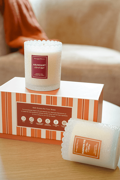 Harvest Apple Natural Candle 8oz Kaia Collection - Vegan America