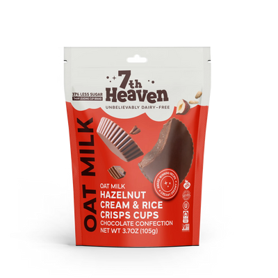 Hazelnut Cream & Rice Crisps Cups (bag of 5) - Vegan America