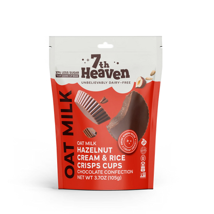 Hazelnut Cream & Rice Crisps Cups (bag of 5) - Vegan America