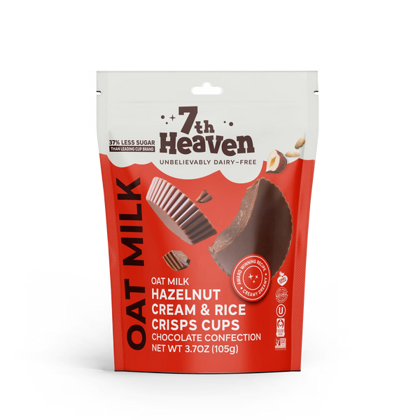 Hazelnut Cream & Rice Crisps Cups (bag of 5) - Vegan America