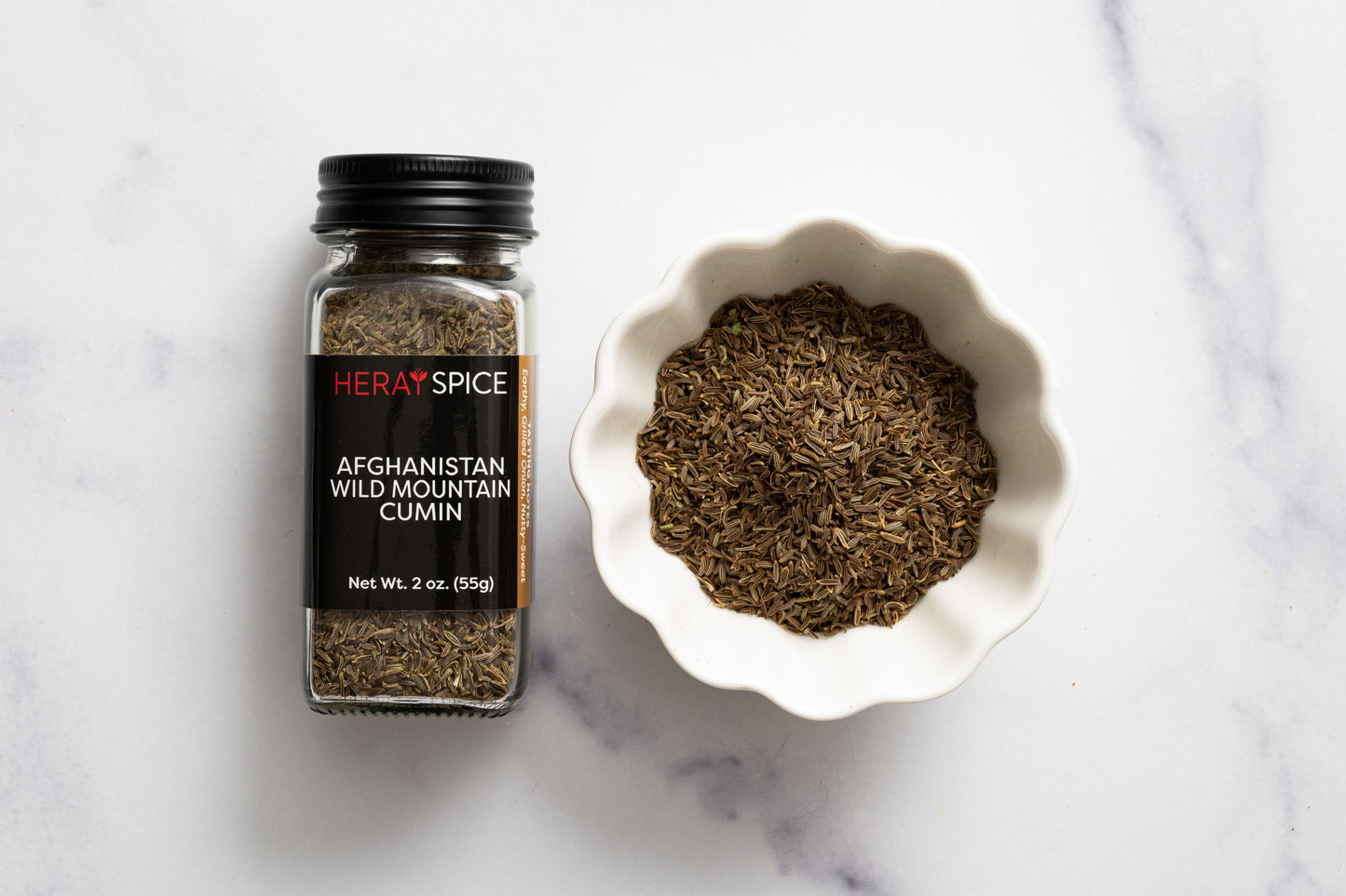 Heray Gift Box (A Jar of Heray Saffron + 4 Other Single Origin Spices)