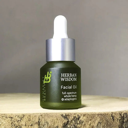 Herban Wisdom® Facial Oil Half Size - Vegan America