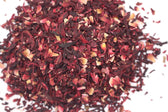 Hibiscus Flower (Gole Khatme) Cut and Sifted Flower (C/S) (0.5 LB) - Vegan America