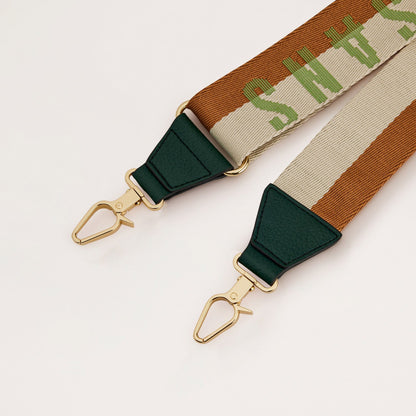 Highway Bag Strap - Forest Green Mix