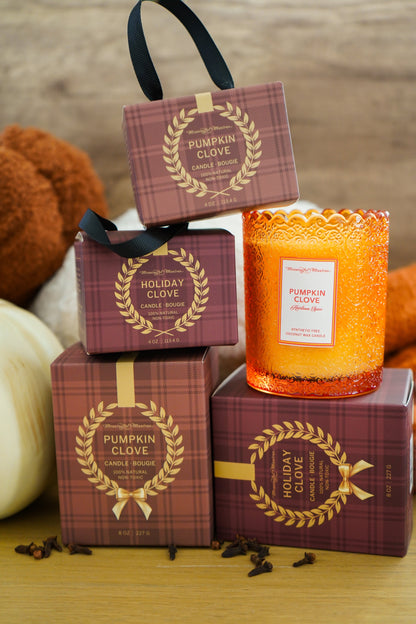 Holiday Clove 4oz Natural Candle Ellie Collection