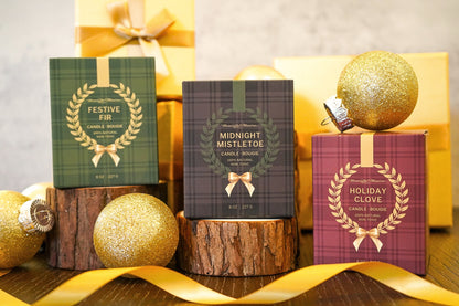 Holiday candle set