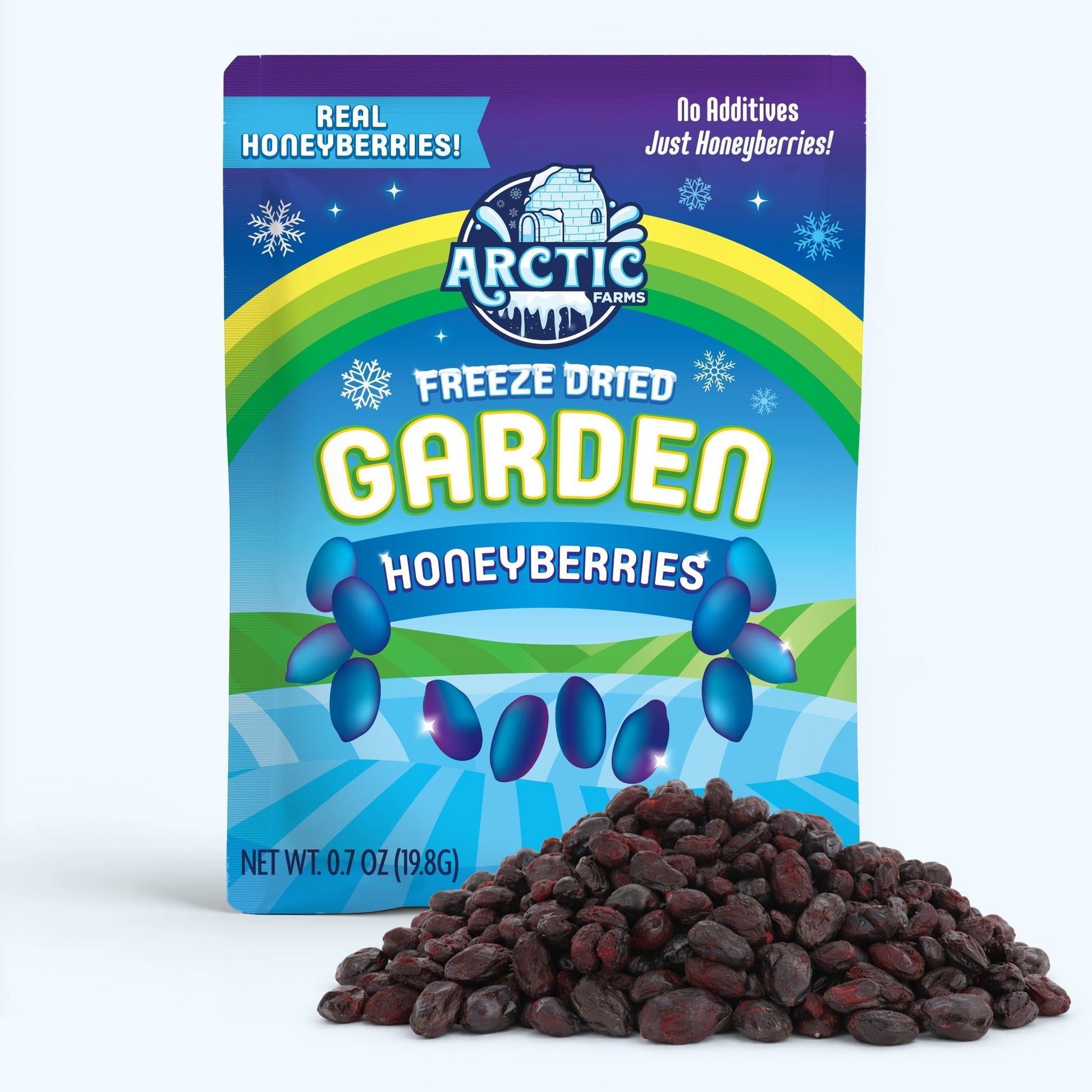 Freeze Dried Organic Honeyberry - Vegan America