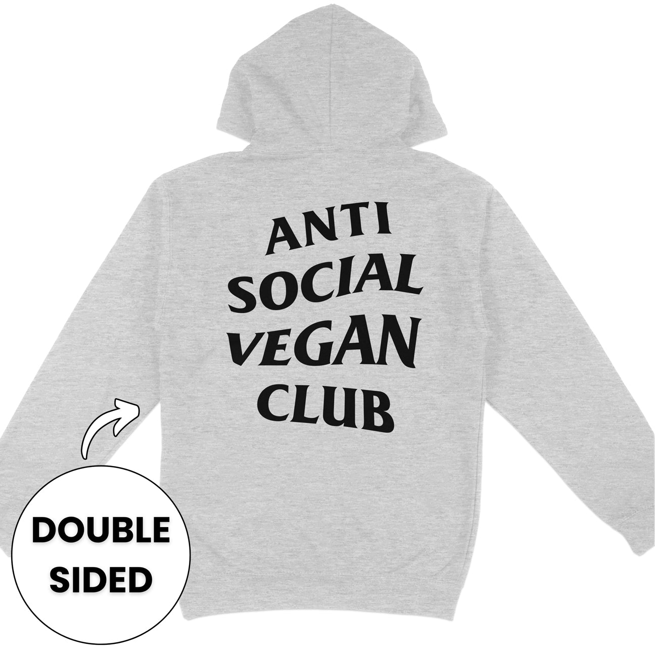 Anti Social Vegan Club Hoodie