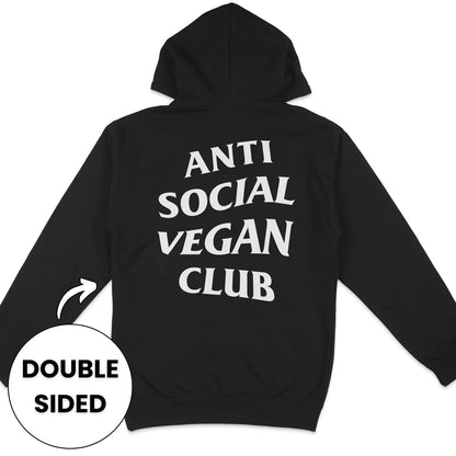 Anti Social Vegan Club Hoodie
