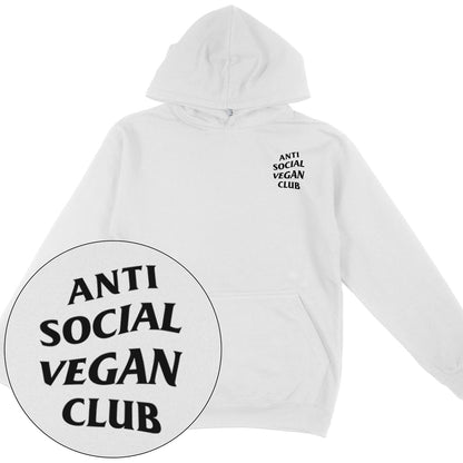 Anti Social Vegan Club Hoodie