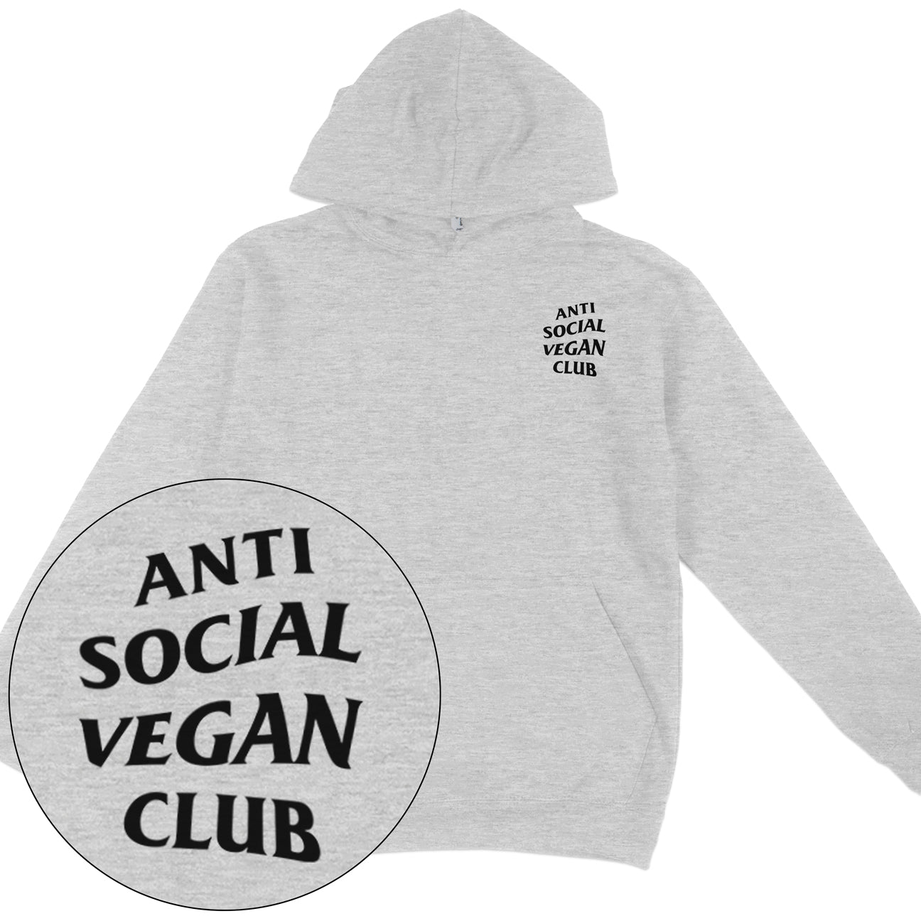 Anti Social Vegan Club Hoodie