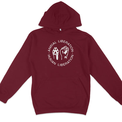 Animal Liberation Human Liberation Hoodie