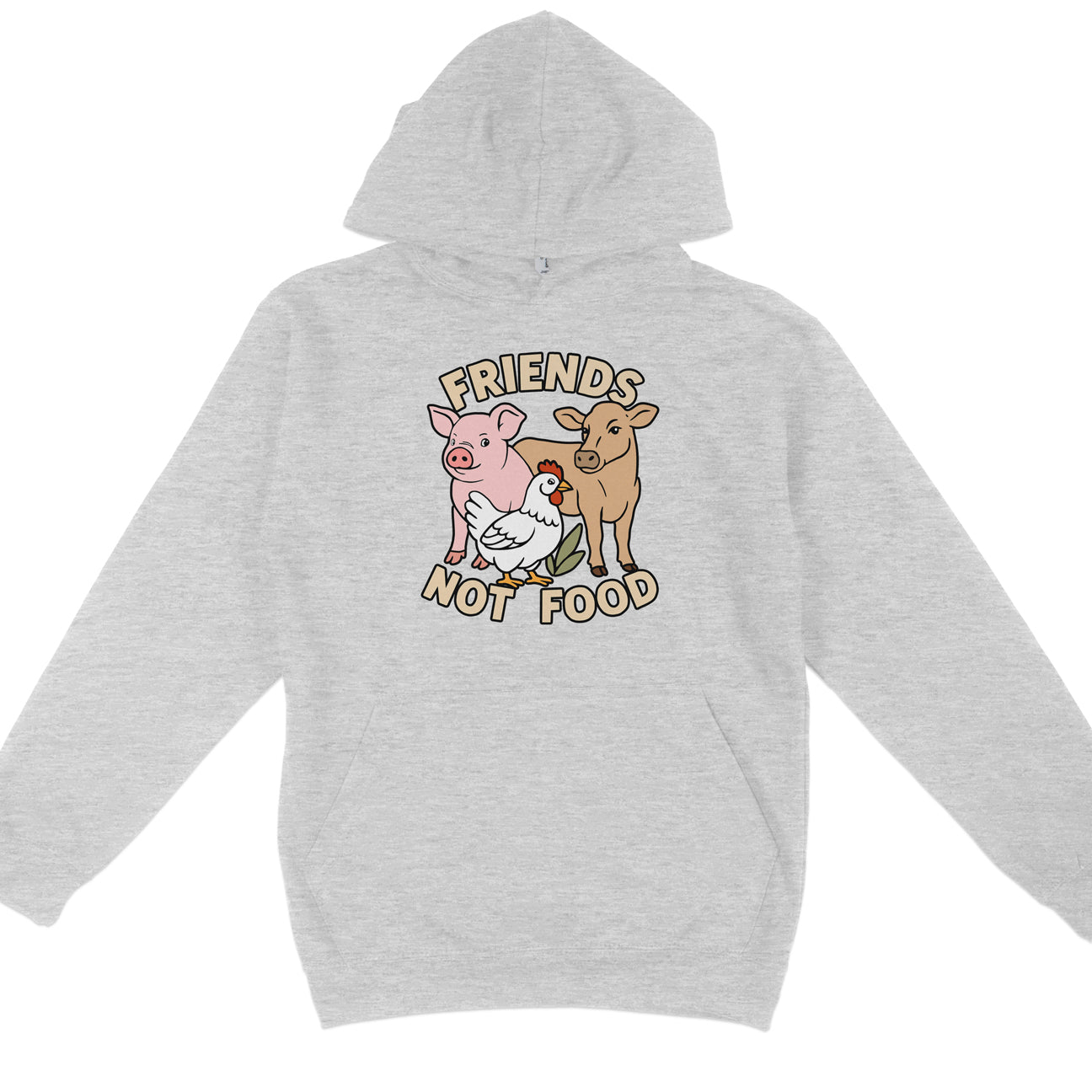 Friends Not Food Earthlings Hoodie