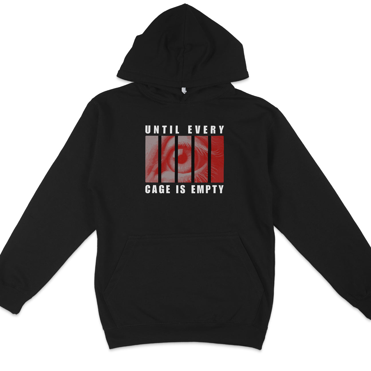 Until Every Cage Is Empty Hoodie