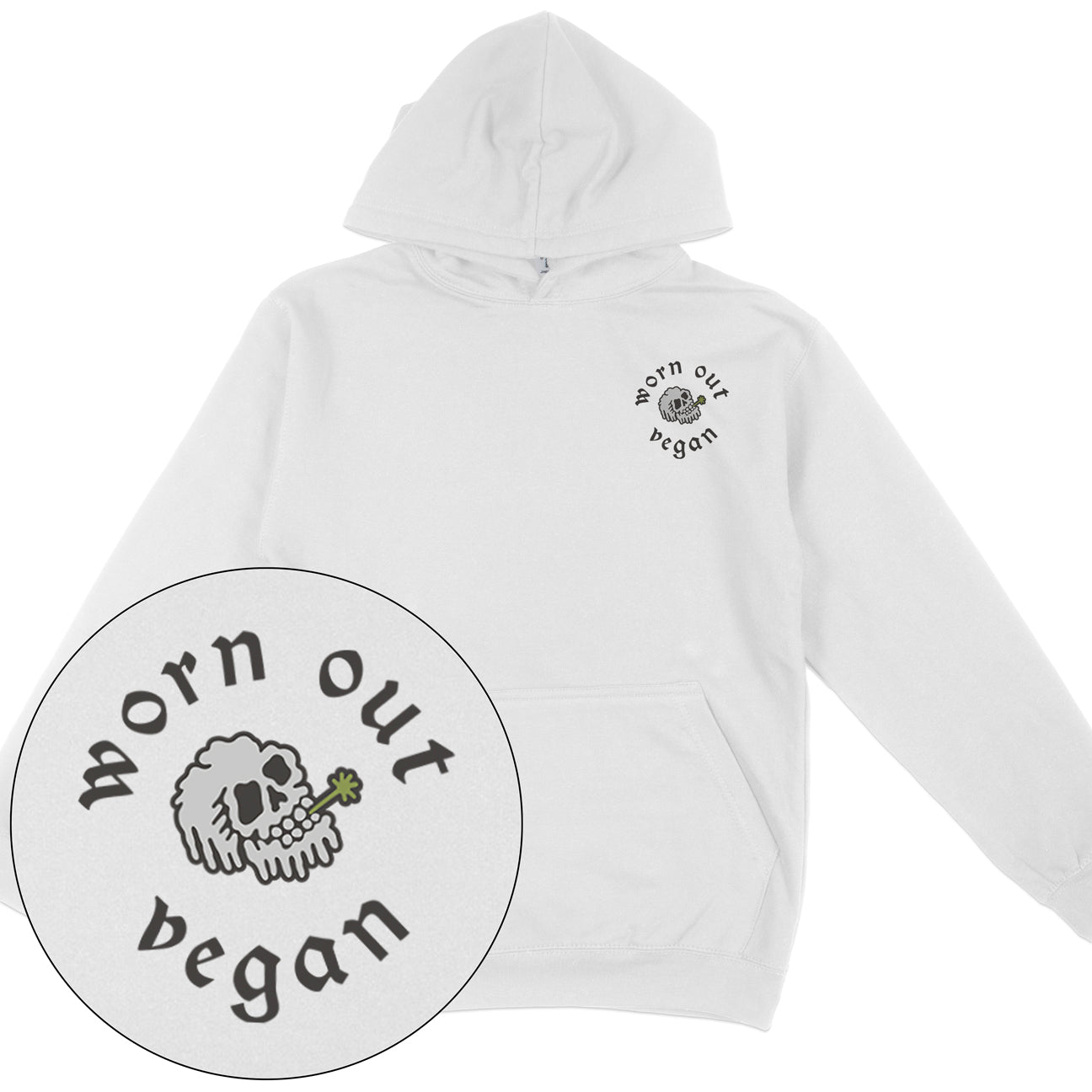 Floral Skeleton Streetwear Hoodie