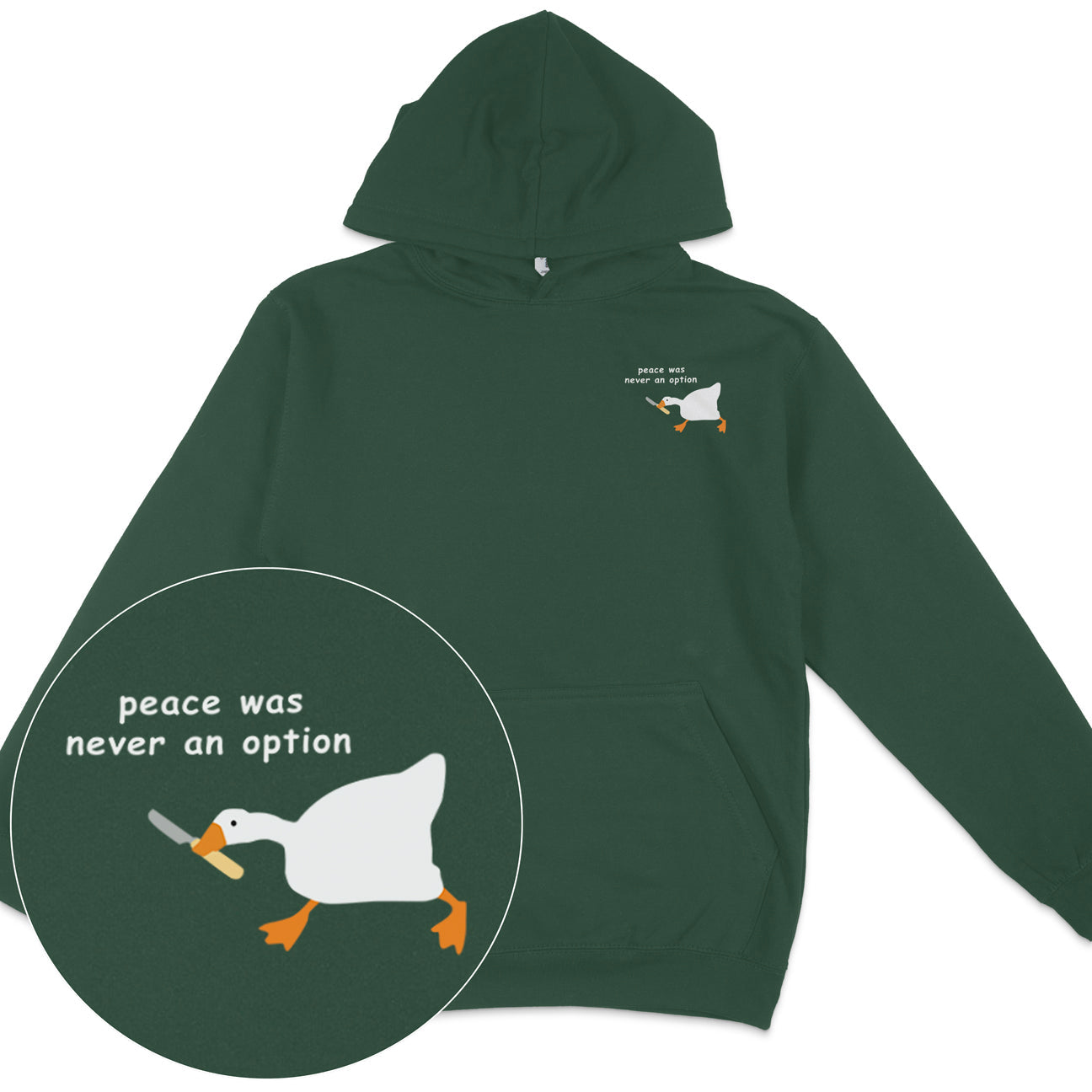 Peace Was Never An Option Hoodie
